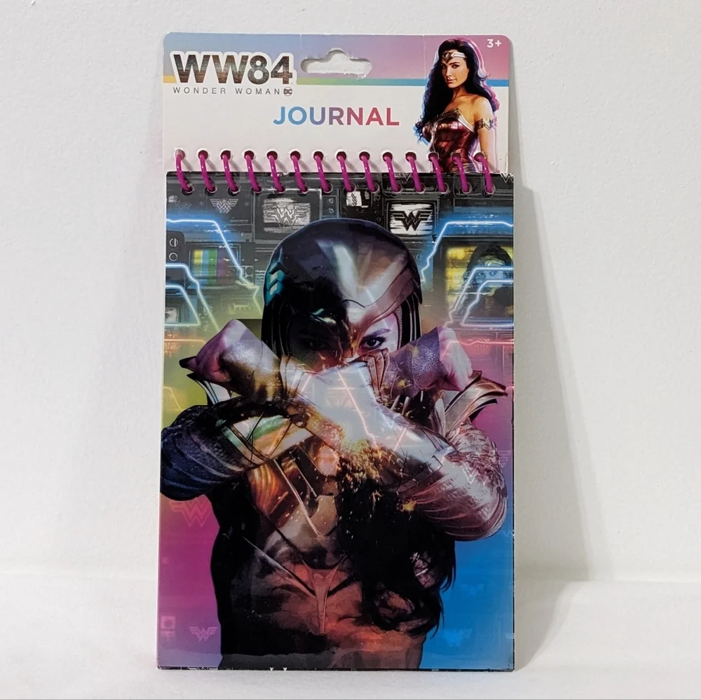 NWT WW84 Wonder Woman Spiral Journal Notepad